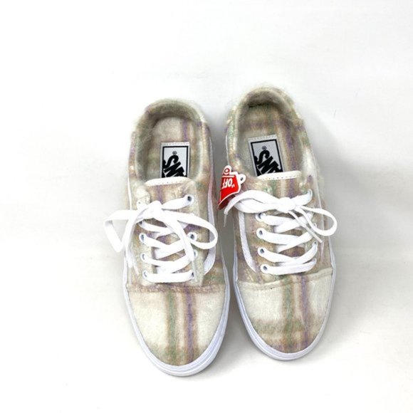 VANS Old Skool Mule Sneakers Soft Plaid Low Top Canvas Women's VN0A4P3Y98A - Picture 7 of 10